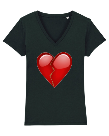 Just a heart Black