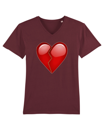 Just a heart Burgundy