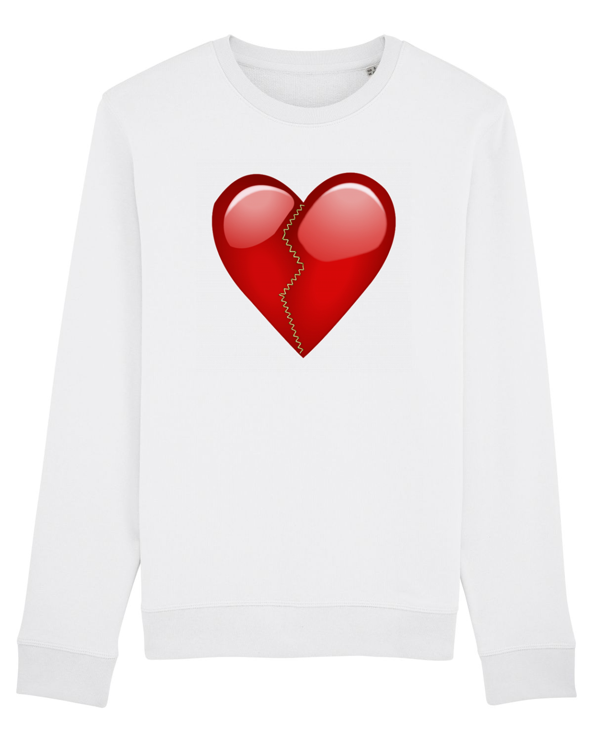 Bluză mânecă lungă Unisex Rise White