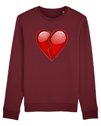 Just a heart Burgundy