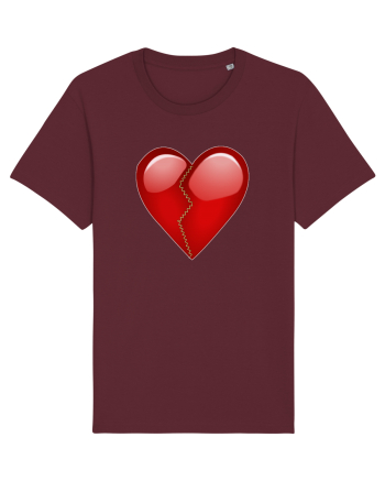 Just a heart Burgundy