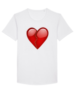 Just a heart Tricou mânecă scurtă guler larg Bărbat Skater