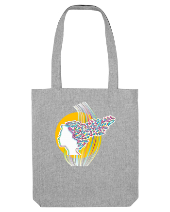 Fata cu fluturi Heather Grey