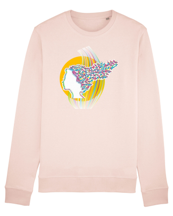 Fata cu fluturi Candy Pink