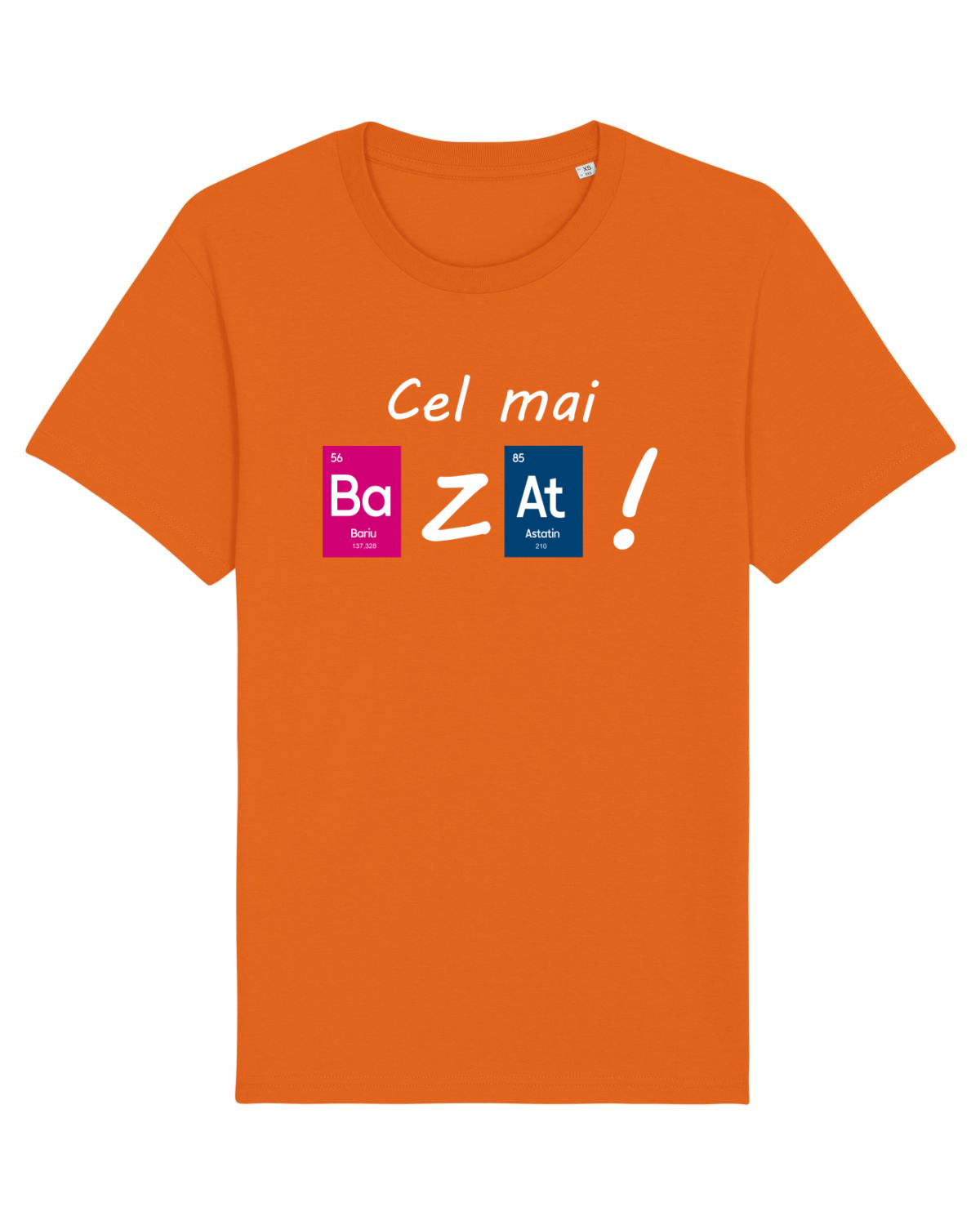 Tricou mânecă scurtă Unisex Rocker Bright Orange