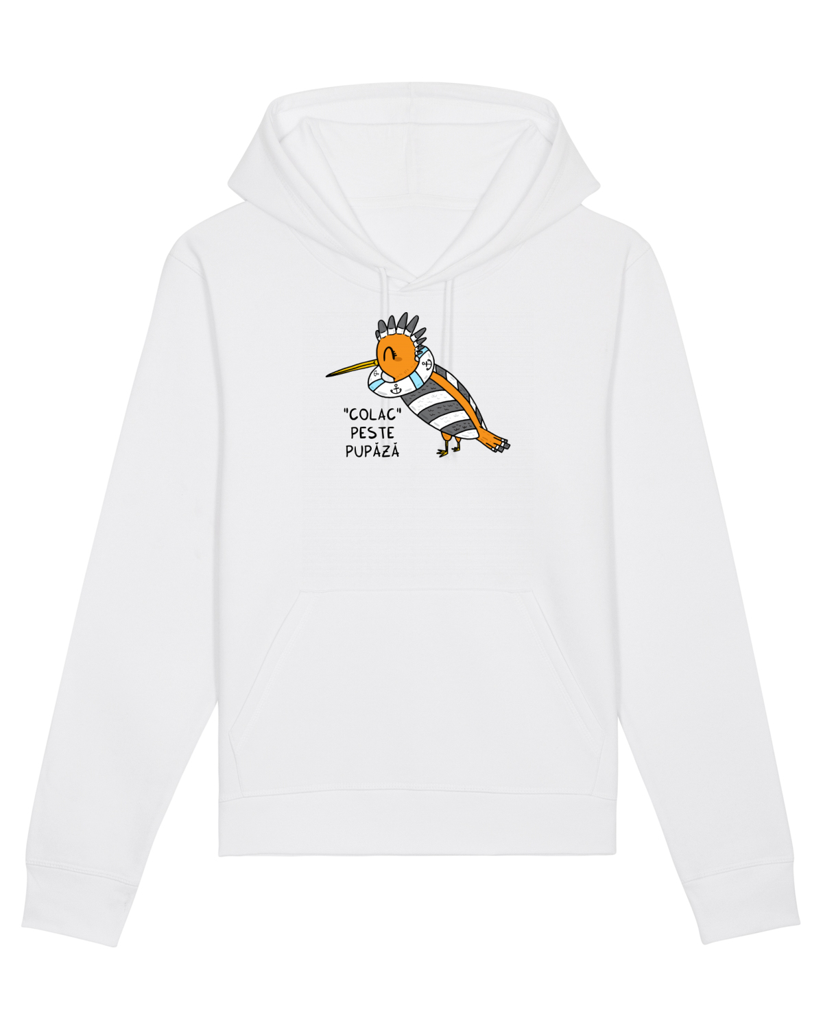 Hanorac Unisex Drummer White