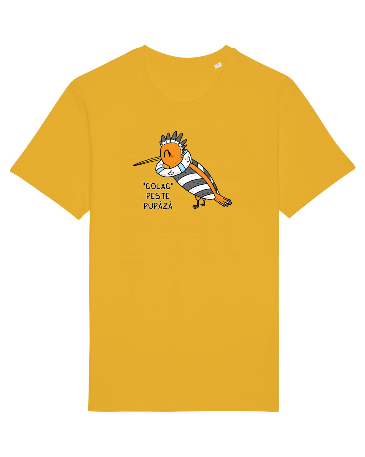 Tricou mânecă scurtă Unisex Rocker Spectra Yellow