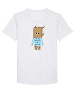 Față de masă Tricou mânecă scurtă guler larg Bărbat Skater