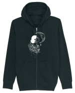 Moon Love Hanorac cu fermoar Unisex Connector
