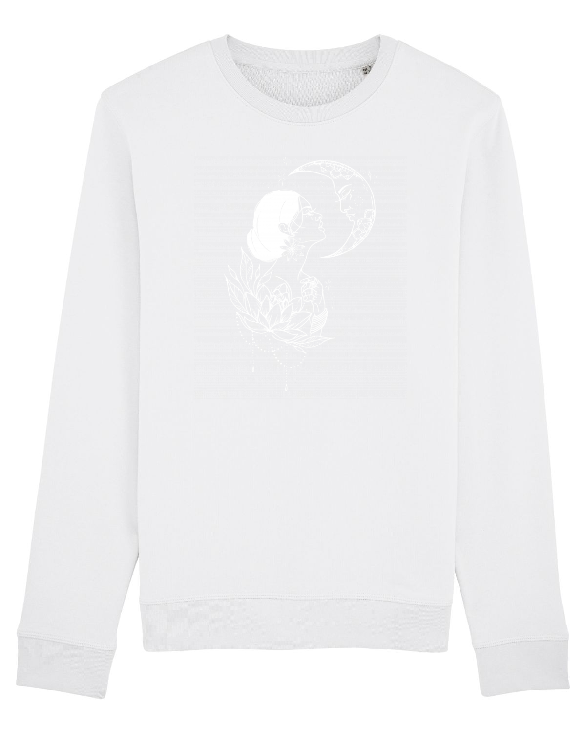 Bluză mânecă lungă Unisex Rise White