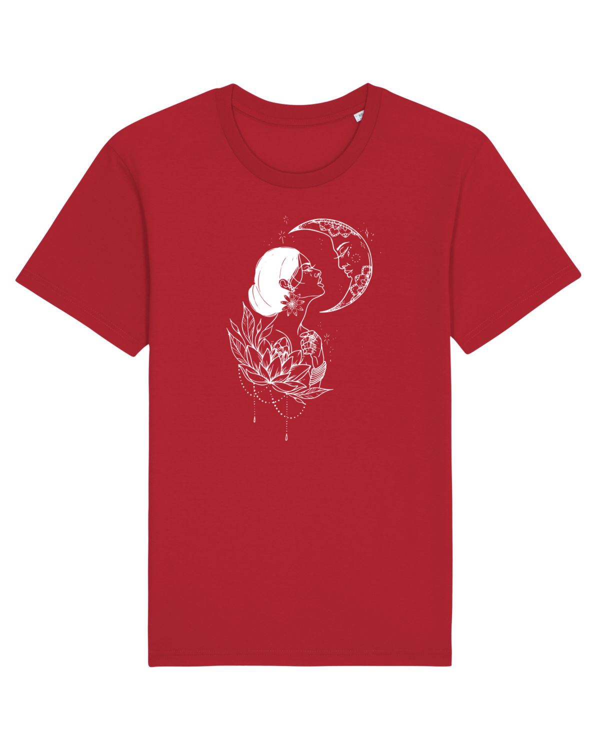Tricou mânecă scurtă Unisex Rocker Red