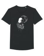 Moon Love Tricou mânecă scurtă guler larg Bărbat Skater