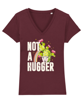 Not a Hugger Burgundy