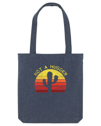 Funny - Not a hugger Midnight Blue
