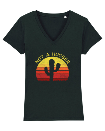 Funny - Not a hugger Black