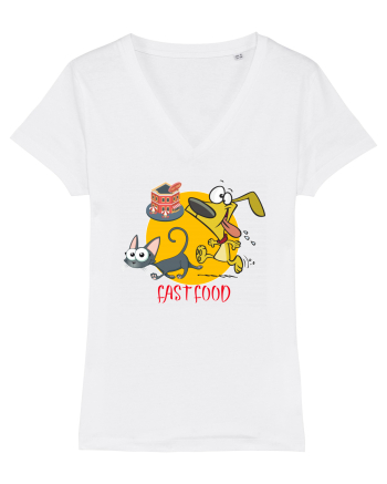 Fast food White