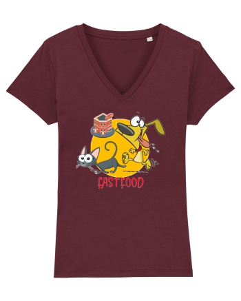 Fast food Burgundy