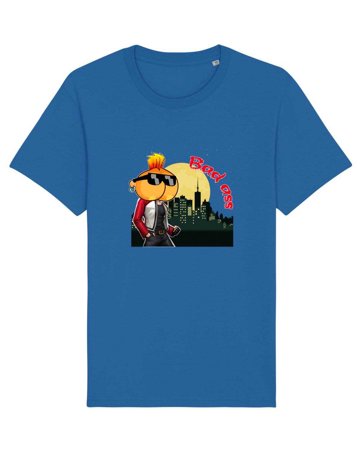 Tricou mânecă scurtă Unisex Rocker Royal Blue