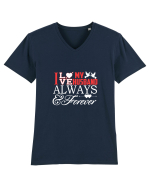MY HUSBAND Tricou mânecă scurtă guler V Bărbat Presenter