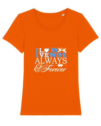 MY WIFE Bright Orange