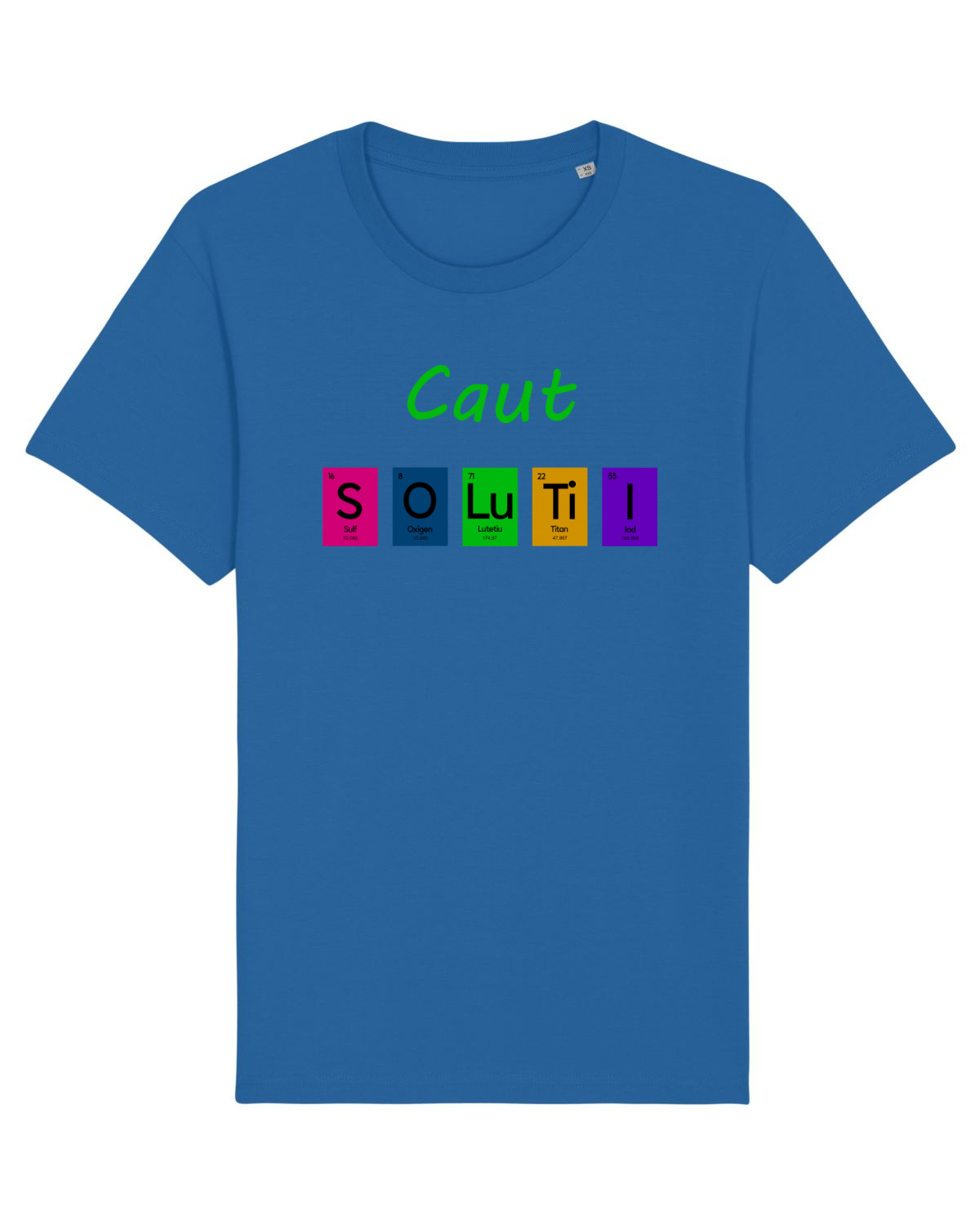 Tricou mânecă scurtă Unisex Rocker Royal Blue