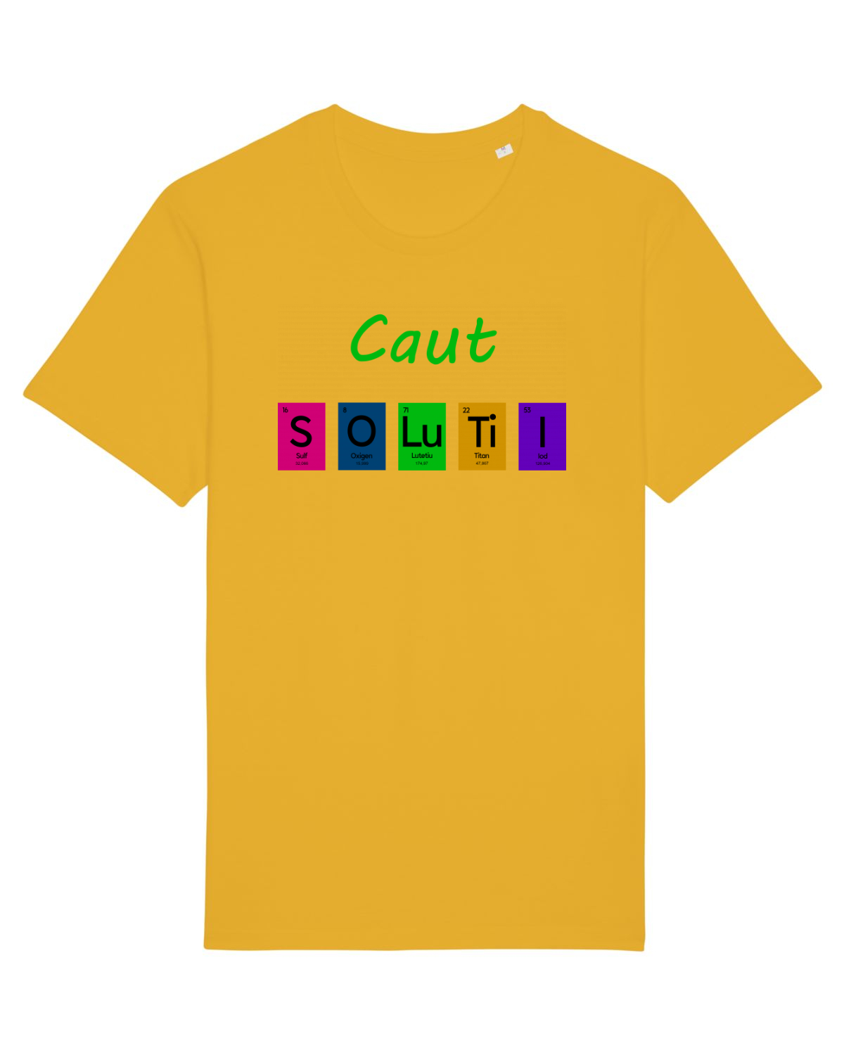 Tricou mânecă scurtă Unisex Rocker Spectra Yellow