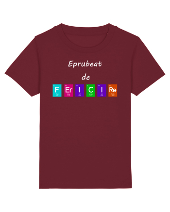 Eprubeat de fericire Burgundy