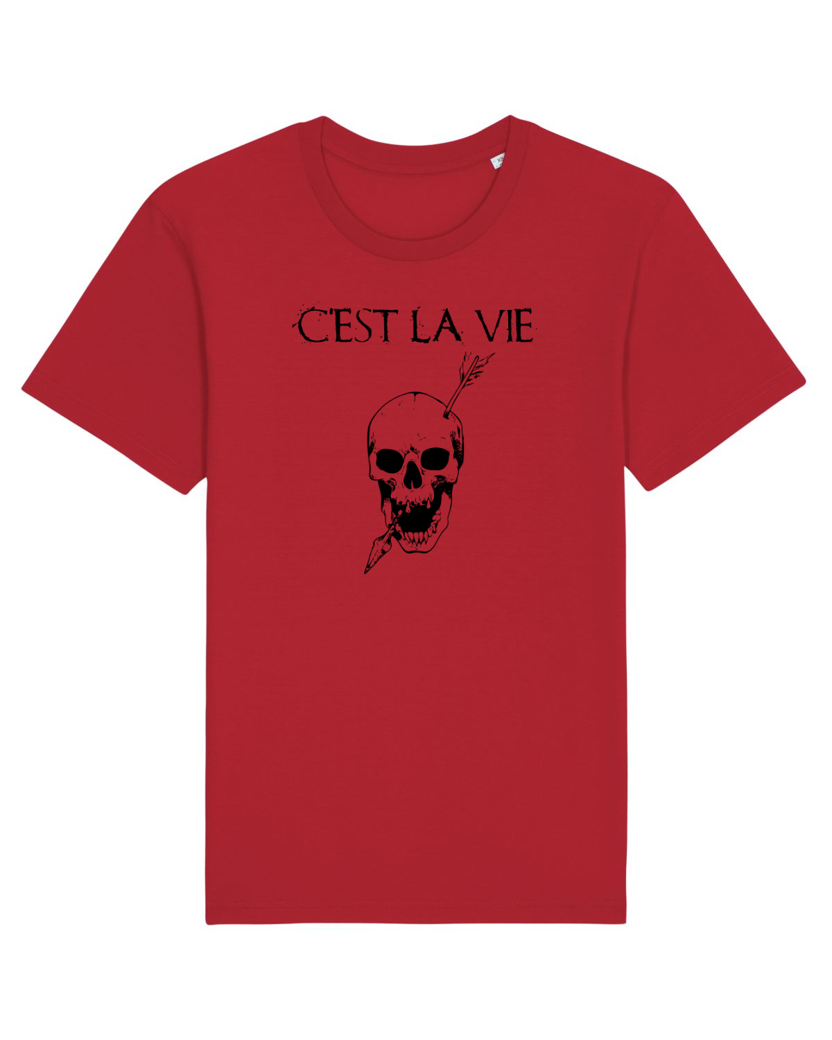 Tricou mânecă scurtă Unisex Rocker Red