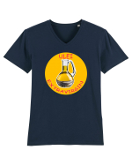 Ulei extravirgin Tricou mânecă scurtă guler V Bărbat Presenter