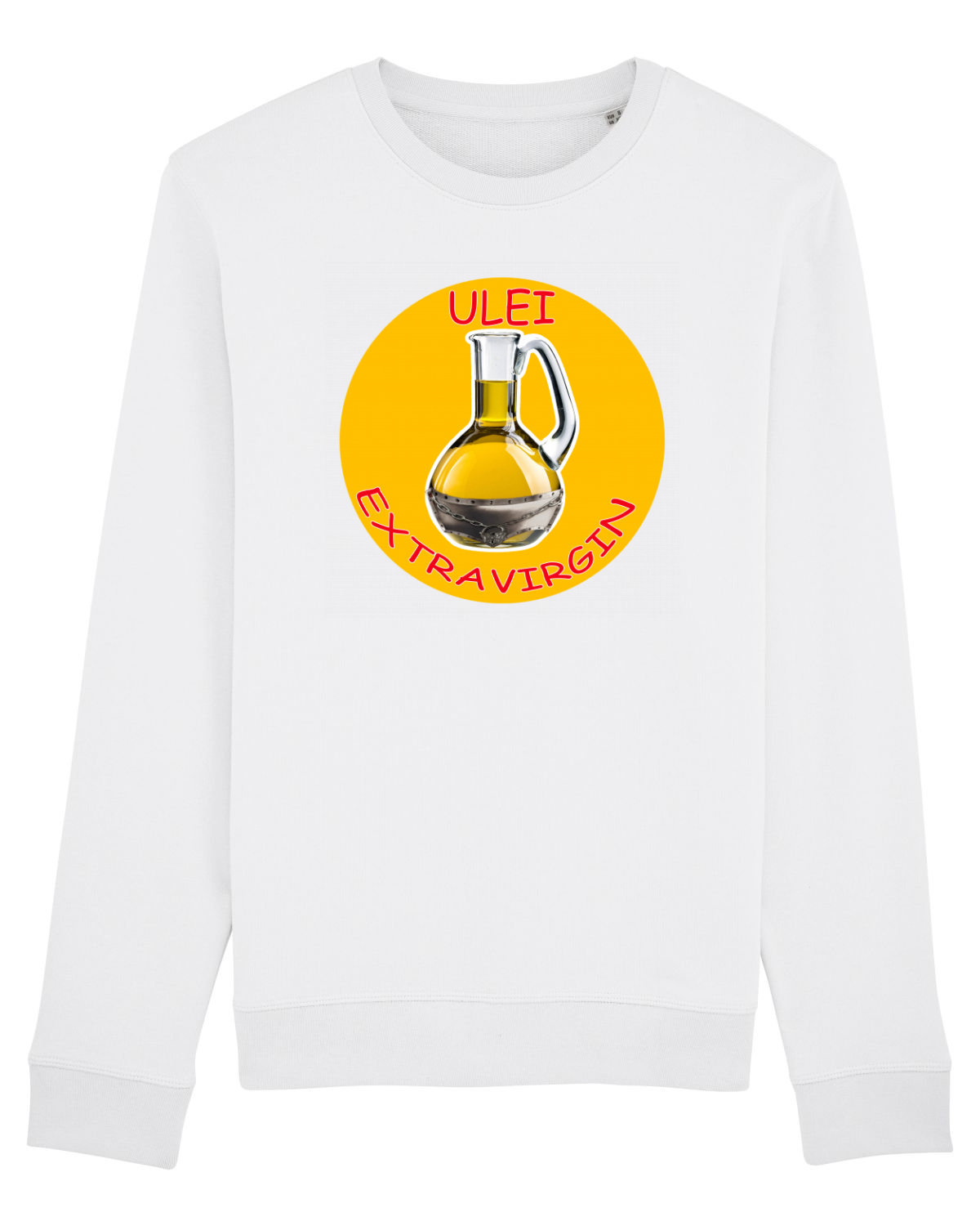 Bluză mânecă lungă Unisex Rise White