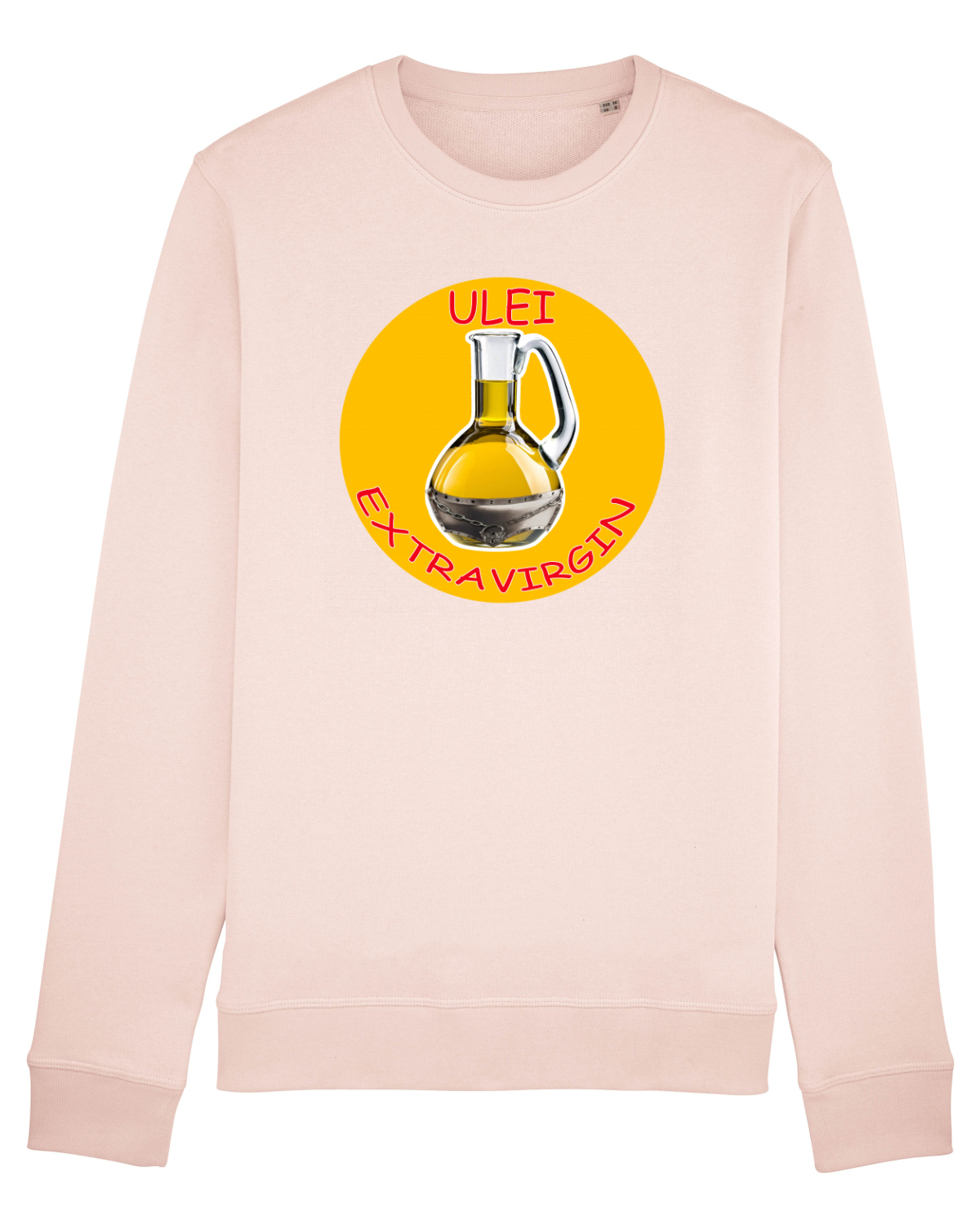 Bluză mânecă lungă Unisex Rise Candy Pink