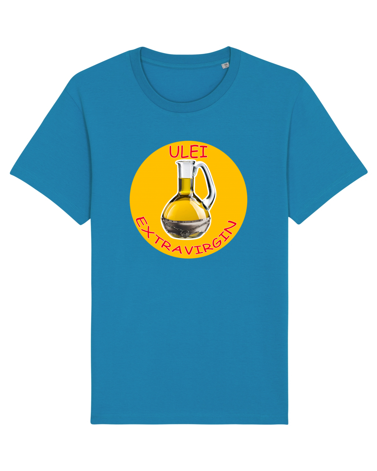 Tricou mânecă scurtă Unisex Rocker Azur