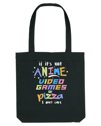 Anime Video games or Pizza Black