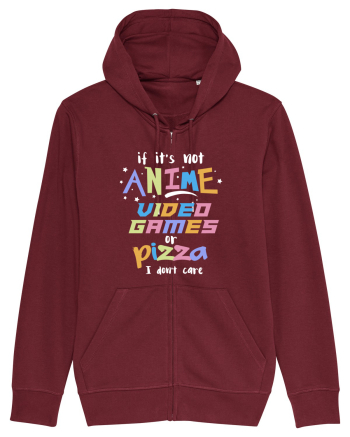 Anime Video games or Pizza Burgundy