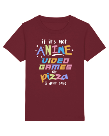 Anime Video games or Pizza Burgundy