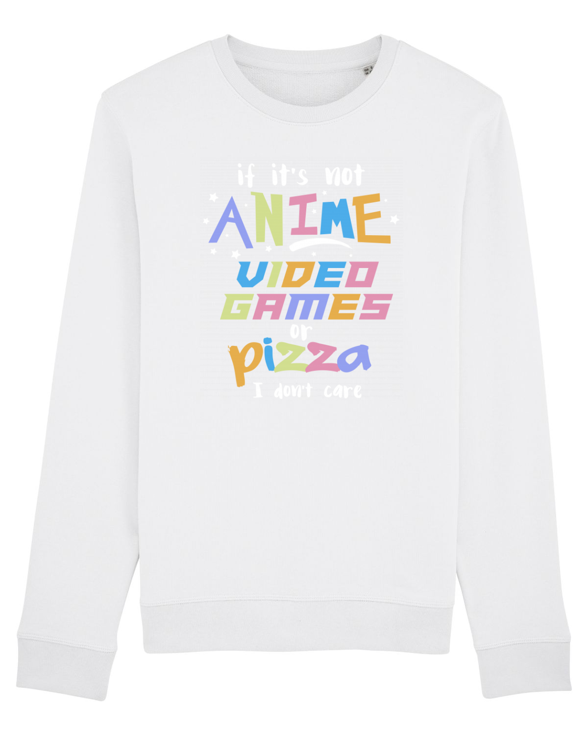 Bluză mânecă lungă Unisex Rise White