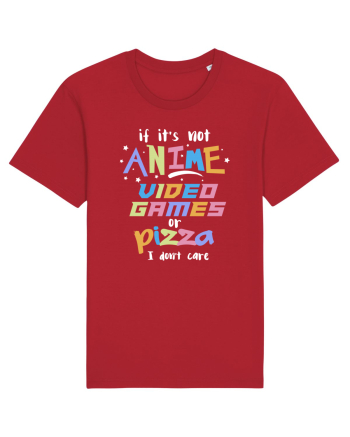 Anime Video games or Pizza Red