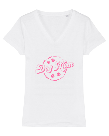 Dog Mom White