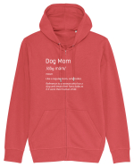 Definition Dog mom Hanorac cu fermoar Unisex Connector