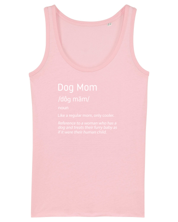 Definition Dog mom Cotton Pink