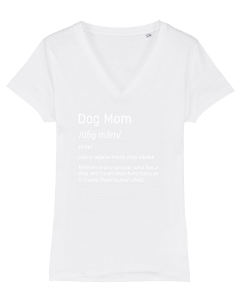 Definition Dog mom White
