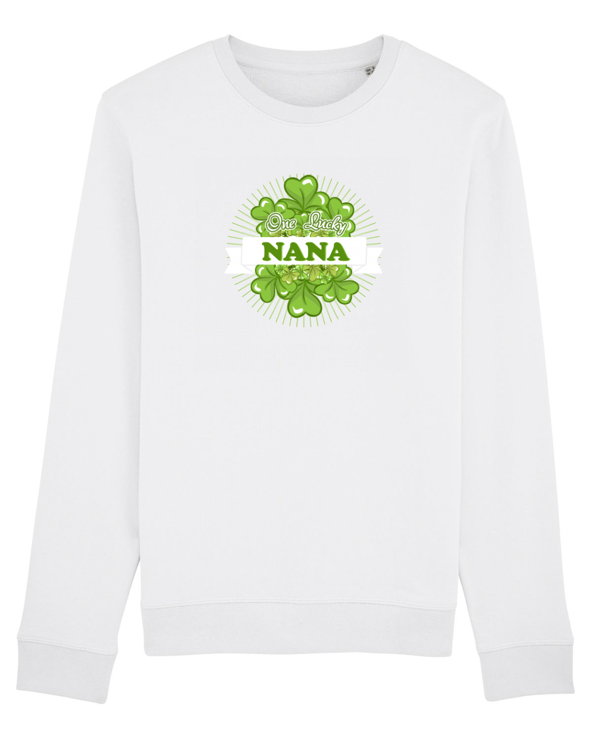 Bluză mânecă lungă Unisex Rise White