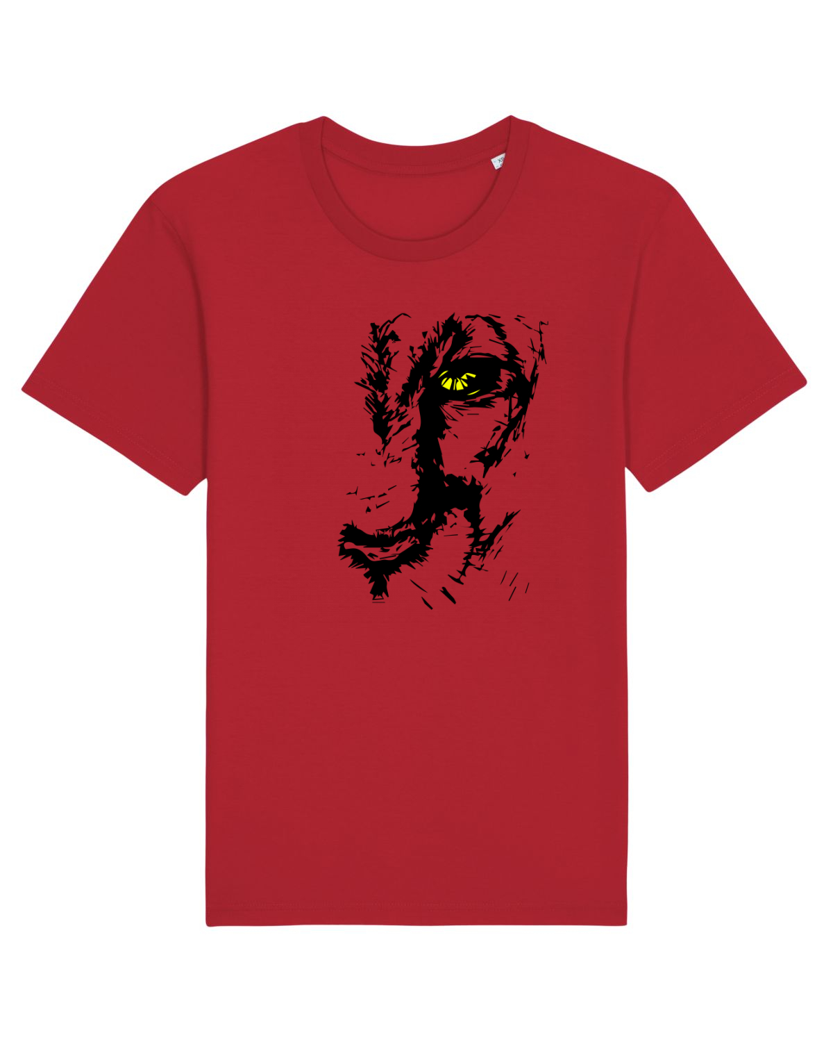 Tricou mânecă scurtă Unisex Rocker Red