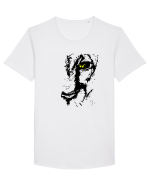 halflion Tricou mânecă scurtă guler larg Bărbat Skater