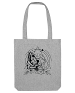 Mystycal Butterfly and the Eye of Providence Sacoșă textilă