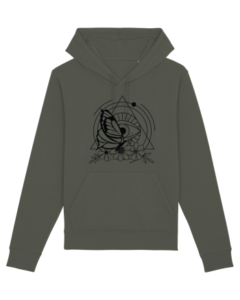 Mystycal Butterfly and the Eye of Providence Khaki