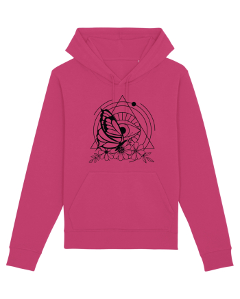Mystycal Butterfly and the Eye of Providence Raspberry