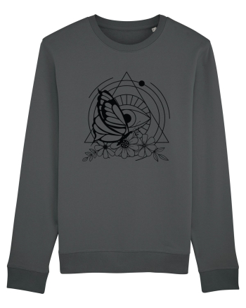 Mystycal Butterfly and the Eye of Providence Anthracite