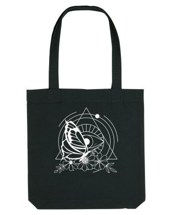 Mystycal Butterfly and the Eye of Providence Black