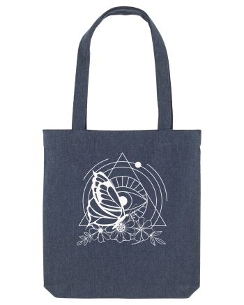 Mystycal Butterfly and the Eye of Providence Midnight Blue